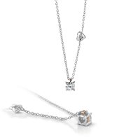 Collana Salvini Donna Battito in Oro bianco Diamante 0.16 Ct 20075870 - 20075870